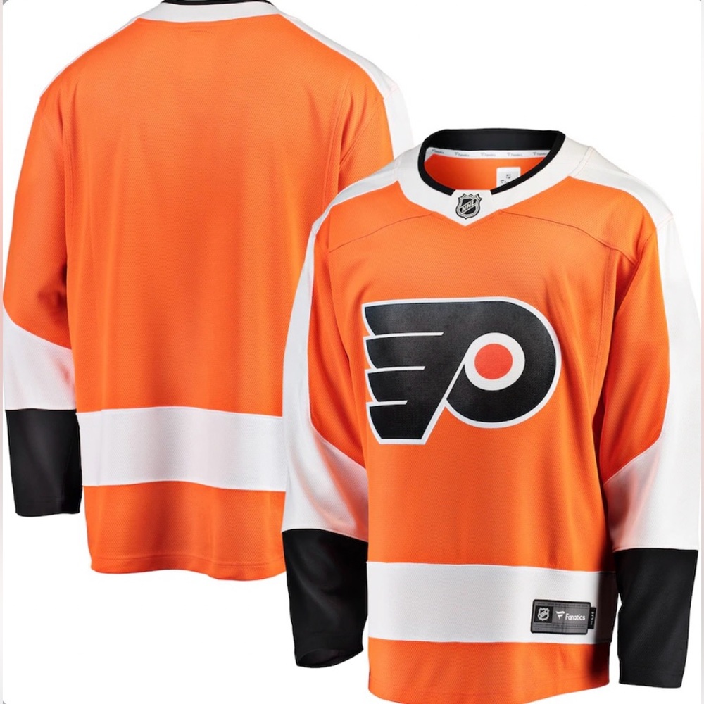 Fanatics Authentic Philadelphia Flyers Hockey NHL Breakaway Jersey Men’s Sz: M - Picture 2 of 5